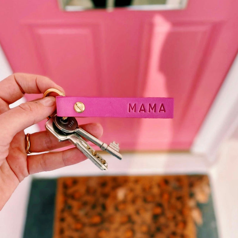 STARLING Personalised Leather Keyrings