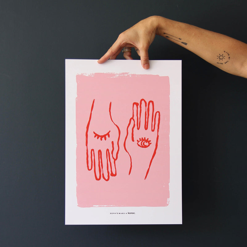 Hand To Eye Pink