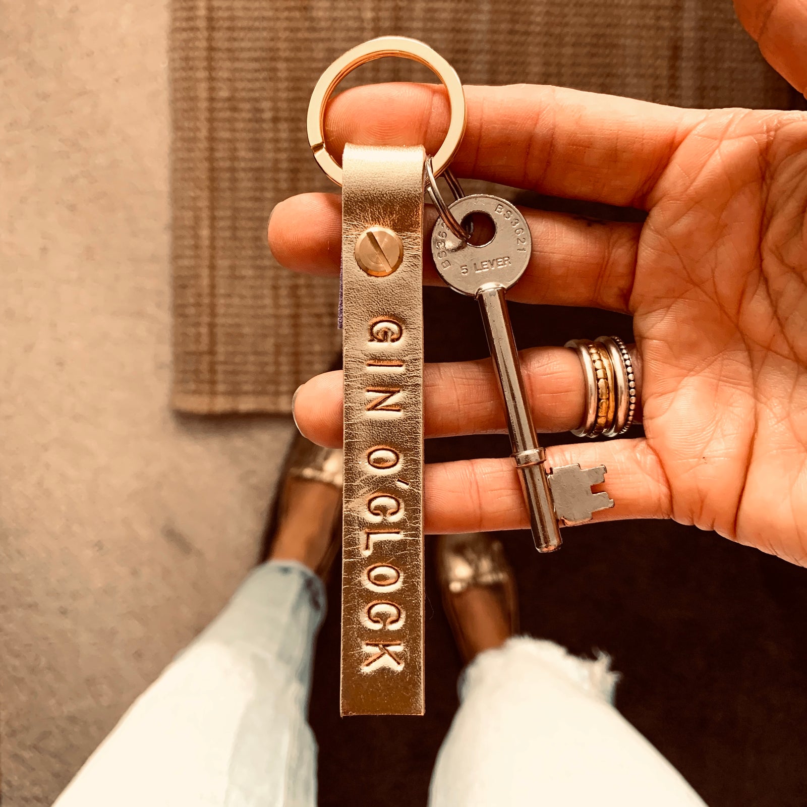 STARLING Personalised leather keyrings – Konoc